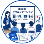 出国前オリエンテーション（目安期間2～3日）のアイコン